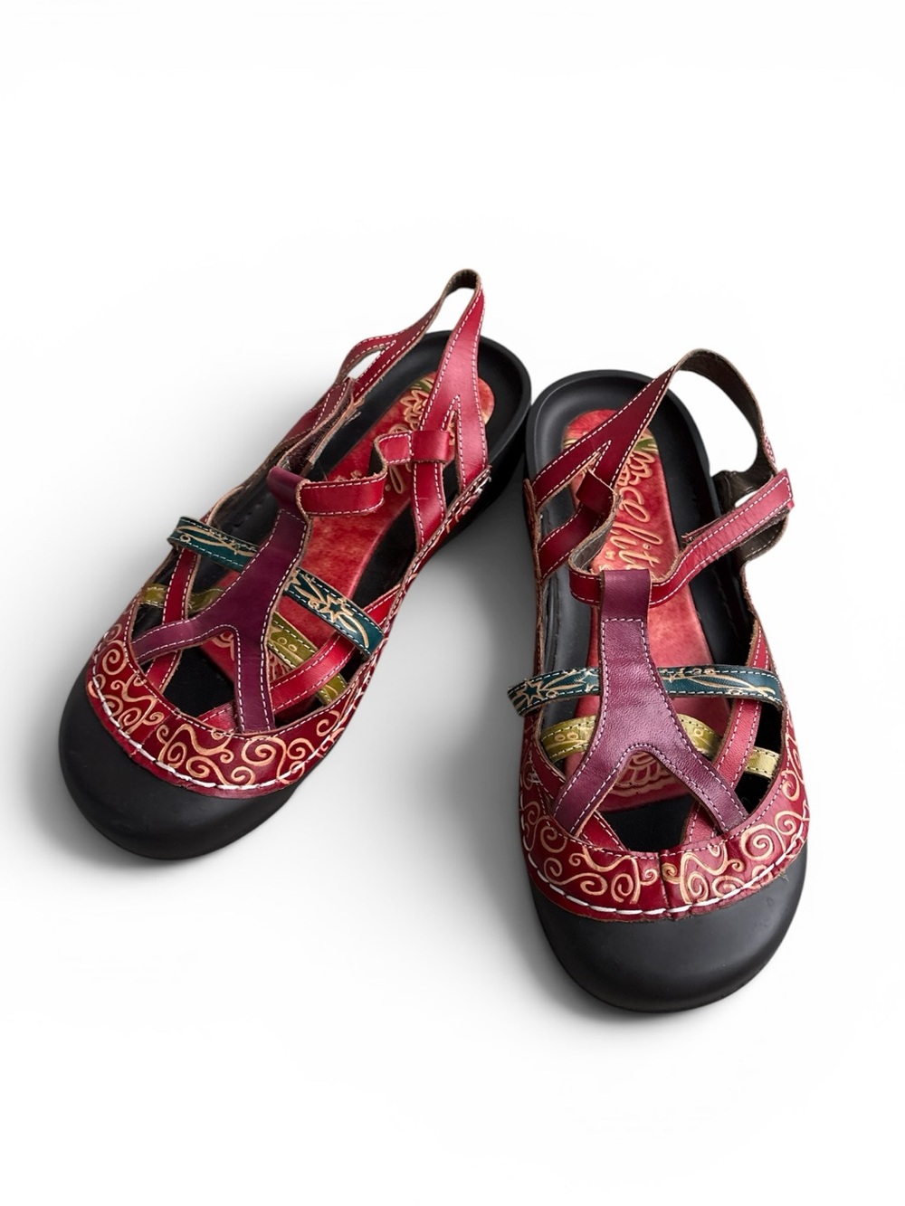 Elite by CORKYS Women's Ankle Strap Sandals Size 10